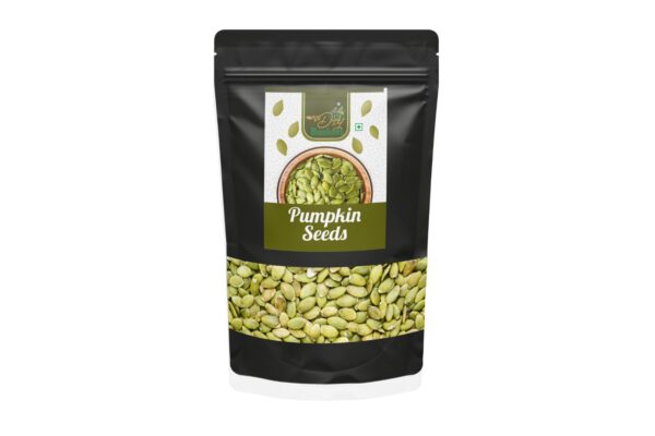 Dry Baskets Raw Pumpkin Seeds | Protein & Zinc Rich | 100% Natural, Non-GMO, Gluten-Free | Perfect for Snacking & Baking – 250g - Image 2